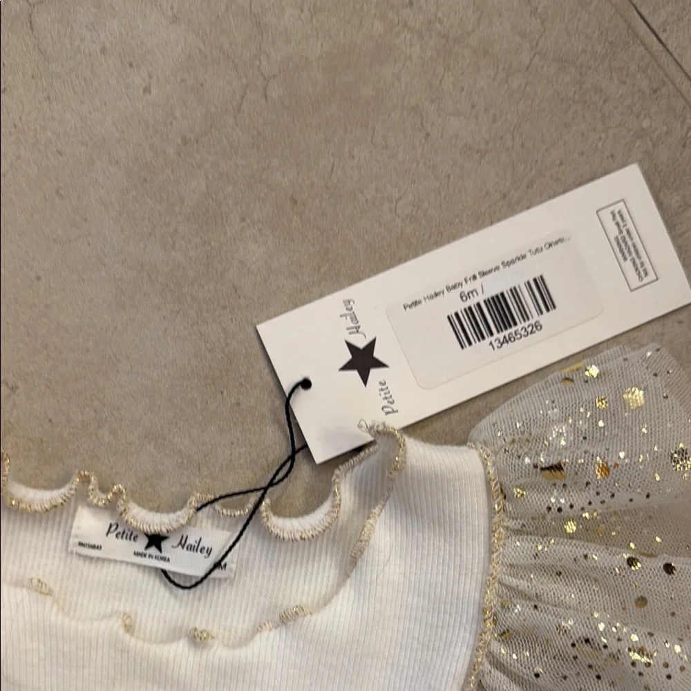 Petite Hailey Tutu Dress Bodysuit - Picture 2 of 4